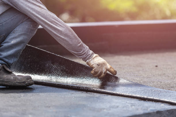 Professional Exterior Waterproofing technician working in Bluffton, OH